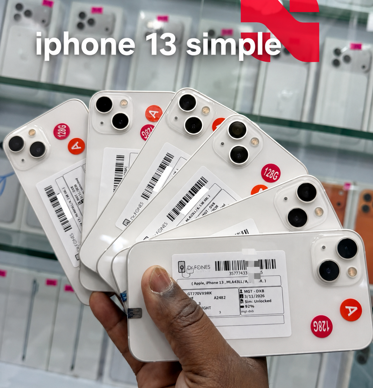 iPhone 13 128Gb (Quasi neuf - Colis)